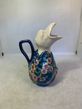 PICHET OISEAU EN EMAUX LES