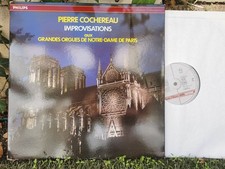 COCHEREAU: Improvisations aux grandes orgues de Notre-Dame de Paris Philips LP