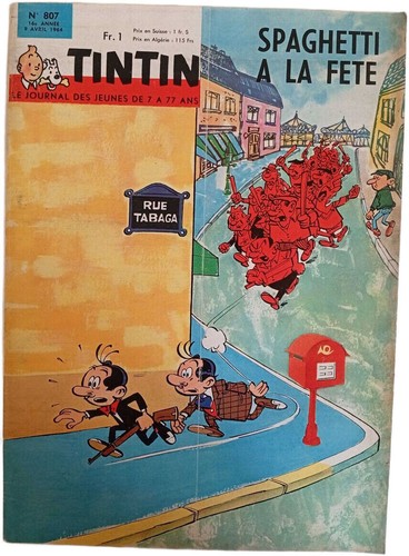 Tintin 807 avril - n.807,