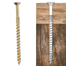 Vis de construction en bois