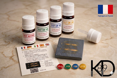 Kit test acide - kit, 18k