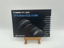 Canon Ef Lens 16-35mm F2.8l II USM Ultrasons Mode D 'em Ploi Allemand