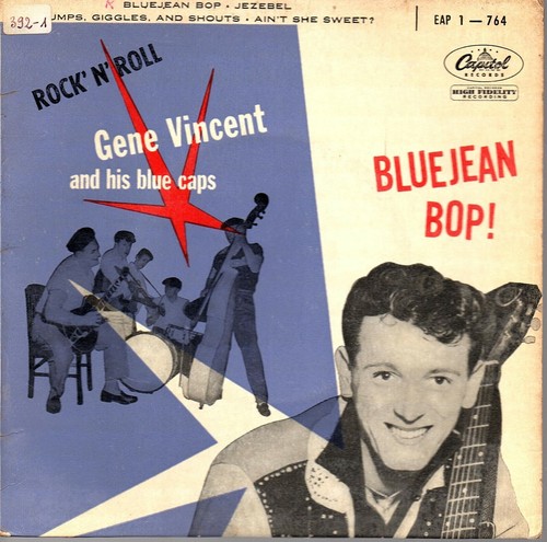 Gene vincent and his blue - blue, caps
