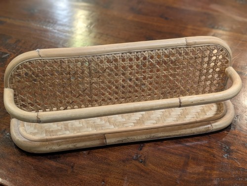 Boho curved bamboo rattan - boho,