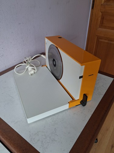 Trancheuse électrique orange - trancheuse,