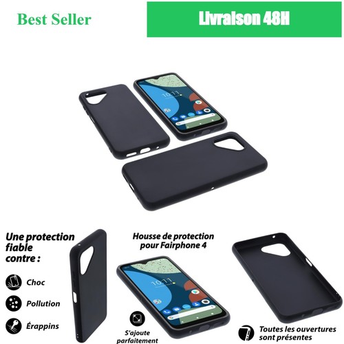 Coque tpu noir pour - tpu, fairphone