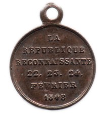 Médaille LA REPUBLIQUE