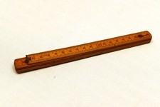 Vintage en Bois Pliant Règle