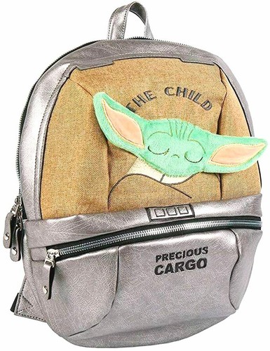 Zaino star wars mandalorian - star,