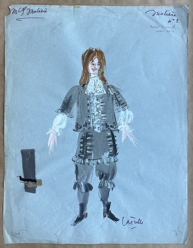 Dessin claude catulle maquette - dessin,
