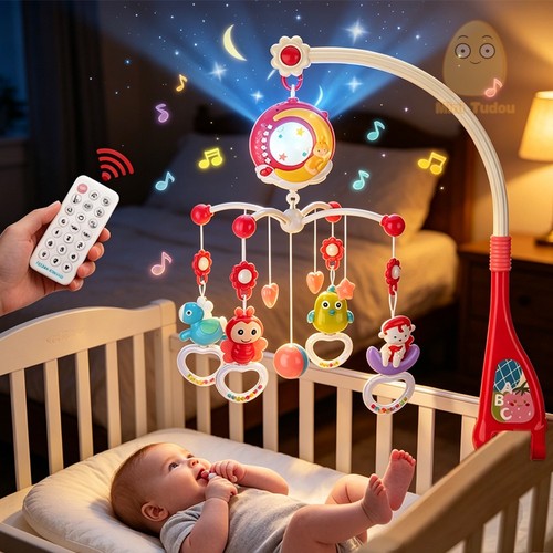 Baby crib mobile with - baby,