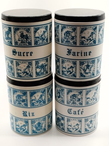 Ancien pots plastique - ancien, sucre