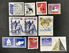 Lot de 15 timbres des Pays-Bas
