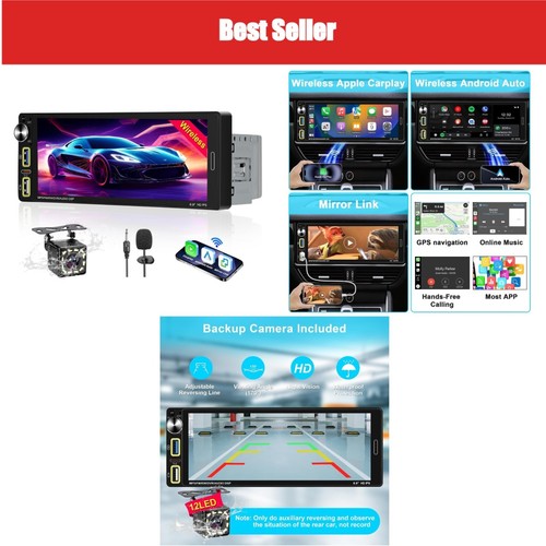 Autoradio din bluetooth - din,