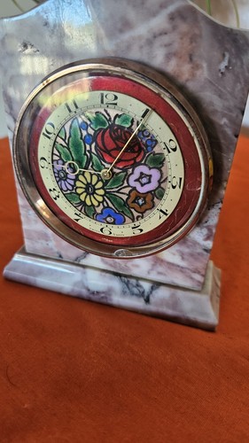 Vintage imhof desk clock - imhof,