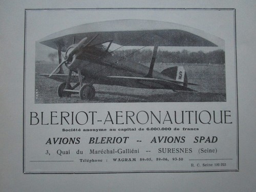 1924 pub bleriot - 1924-28,