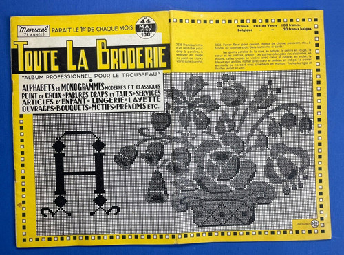Toute broderie alphabets - -,