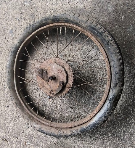 Roue arriere alcyon bma 100 - alcyon,