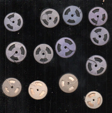 lot 13 bobine de fil de lin