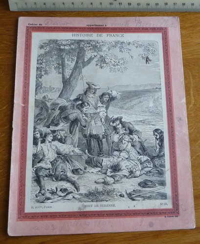 Ancien protège cahier - ancien, protège-cahier