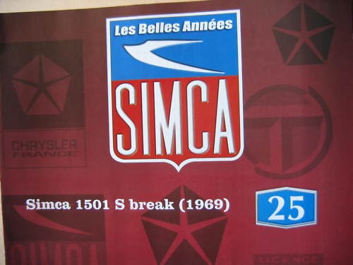 Fascicule booklet simca - , 25