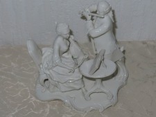 Figure En Porcelaine Blanc De