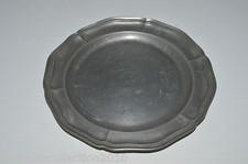 -1 ASSIETTE ETAIN HAUTE EPOQUE