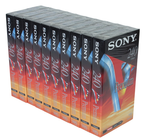 Sony premium lot cassette - lot, 10