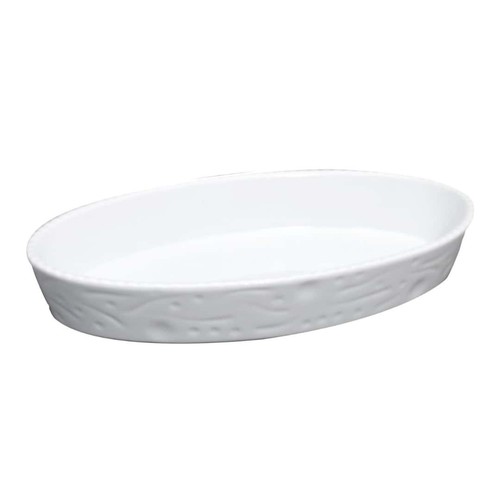 Plat four empilable ovale - plat, À