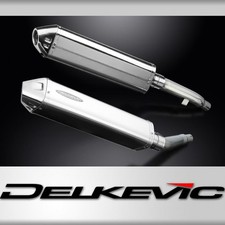 Yamaha XJ900S Diversion 1994-03 Echappement KIT-Silencieux 420mm Tri-Ovale Inox
