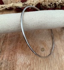 Bracelet Jonc Rigide Argent