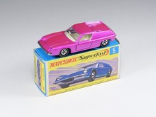MATCHBOX SUPERFAST - 5 - Lotus Europa - Rose Fuscia - En boite