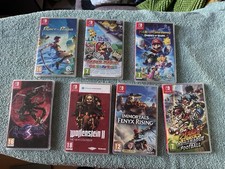 Lot de 7 Jeux Dont 3 Neuf Nintendo  Switch PAL FR