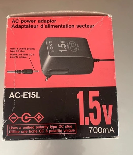 Sony adaptateur 5v - sony, 1.5v