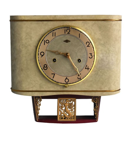 Pendule cristal giroud 1950 - pendule, cristal-giroud
