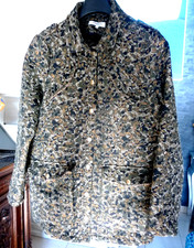 VESTE 3/4 VERT KAKI MARQUEMORGAN style camouflage Taille 42 comme NEUVE