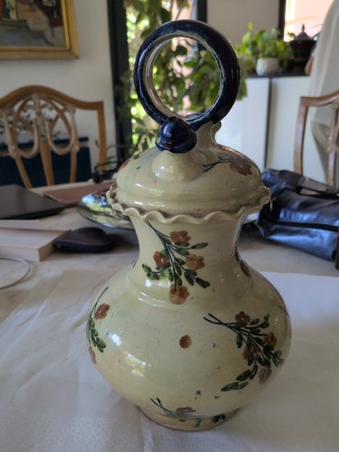 Ancienne gourde pèlerin en - de,