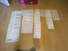 Lot De 34 Factures Anciens