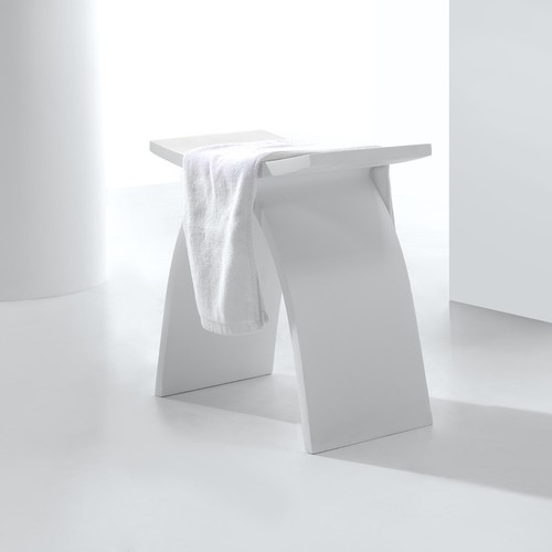 Tabouret douche design spa - design,