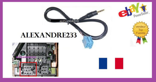 Cable auxiliaire adaptateur