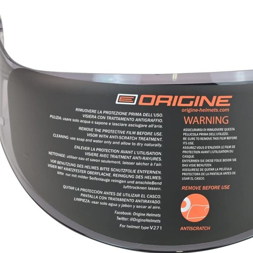Origine casque moto visière - casque,