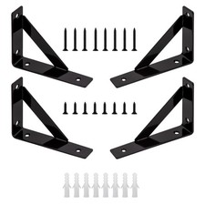 4 Pcs Equerre Etagere Murale