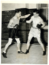 Argento Potaleone et Tony Scarpati Vintage silver print Tirage argentique  1