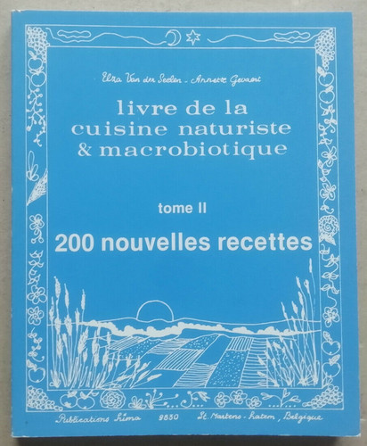 Livre cuisine naturiste - livre, de