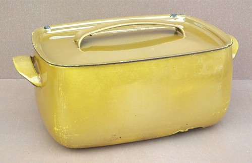 Ancienne cocotte émaillée - cocotte,