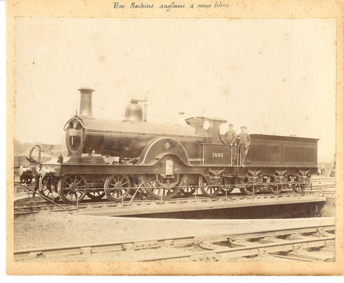 Train une machine anglaise - -, "une