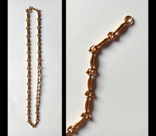 Collier doré fin maille