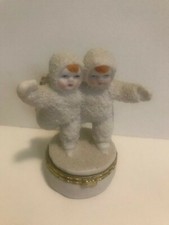 Snowbabies Trinket Box, snow