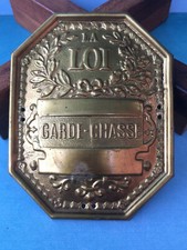 Ancienne Plaque La Loi GARDE