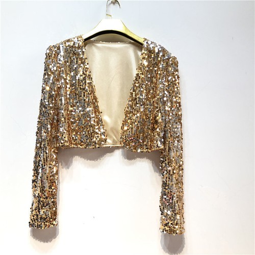 Femme sequin cardigan court - femme,